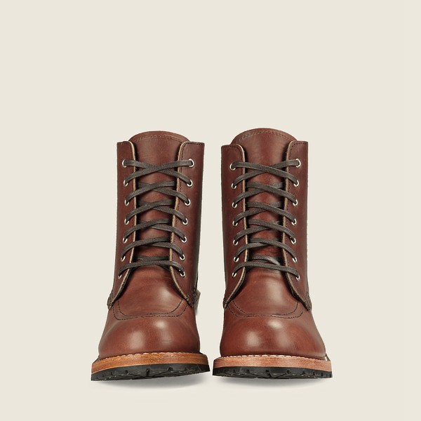 Heritage Støvler Dame - Red Wing Clara - Heeled Harness Læder - Brune - XEMAKJ-609